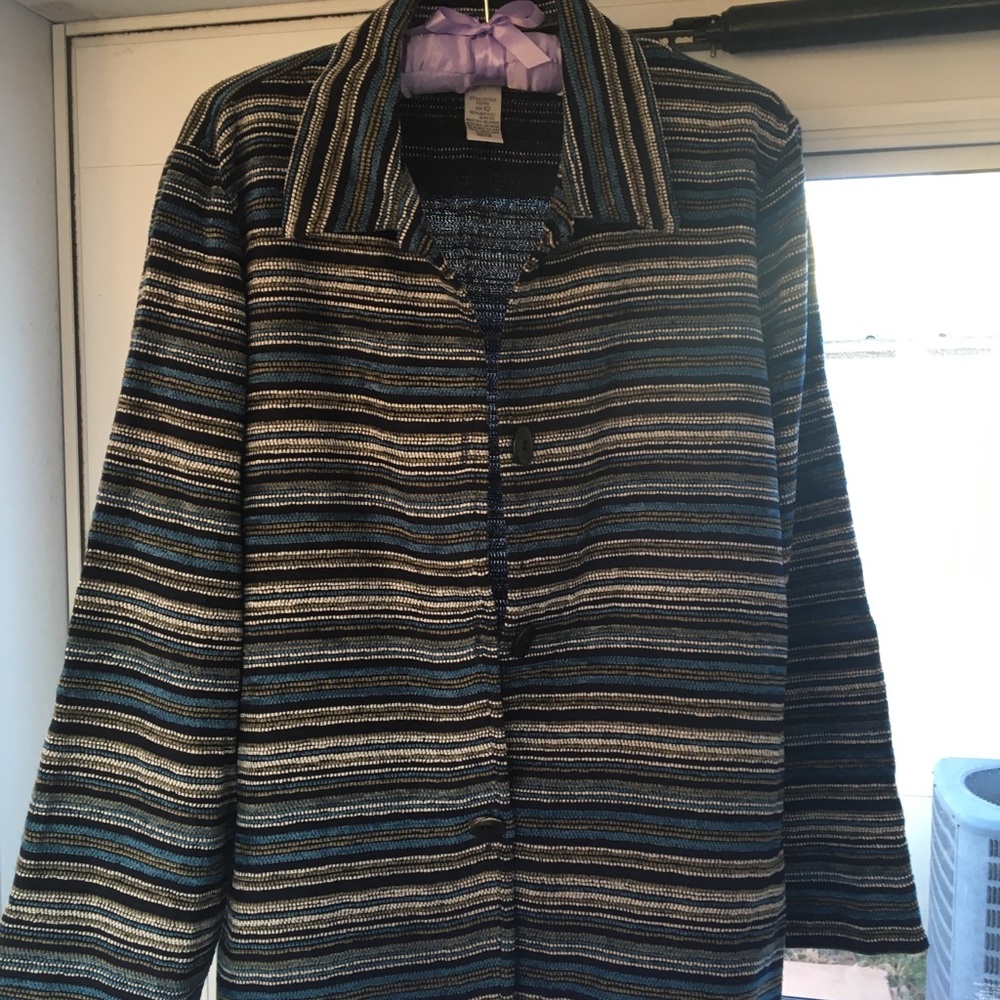 Lady’s blazer.  Multi color